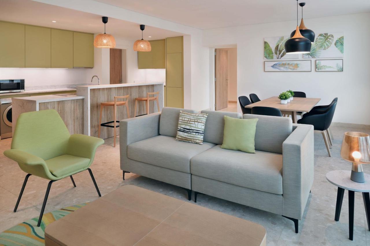 Element By Westin City Center الدوحة المظهر الخارجي الصورة The interior of a typical apartment